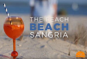 The Beach Glass Peach Sangria