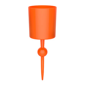 Bonfire Orange Caribbean - the beach glass