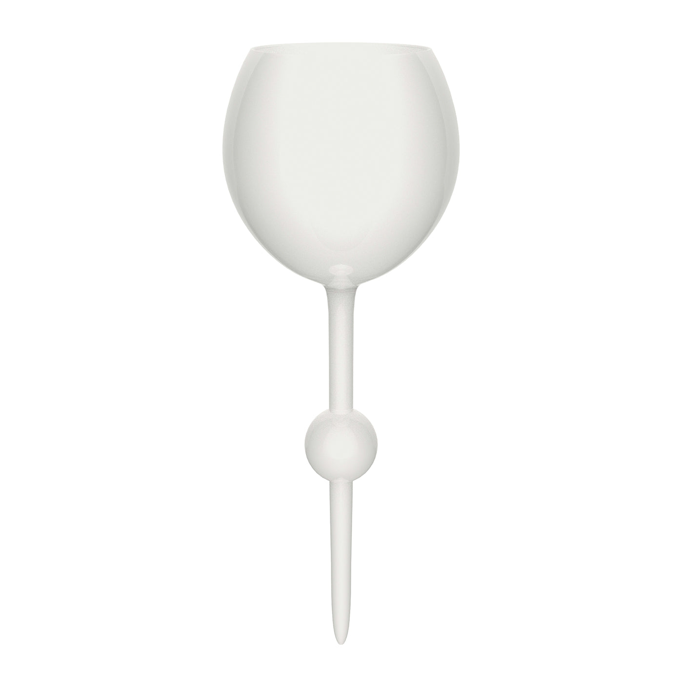The Beach Glass White Sands Floating Wine Glass - the beach glass